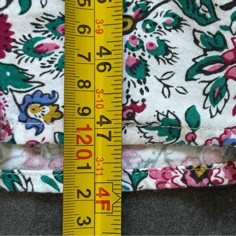 Old Navy Pink and White Floral Long Sleeve Dress festival, summer sundress - Picture 13 of 16